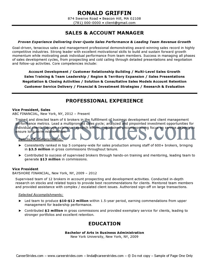 administrative support resume