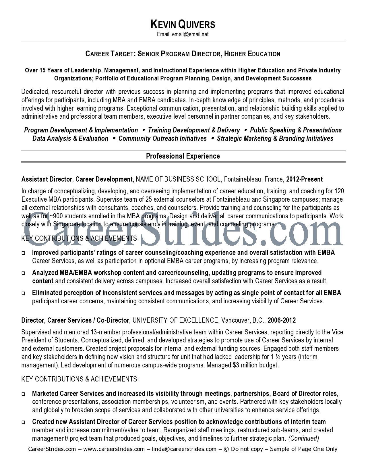 Teacher resume summary of qualifications examples