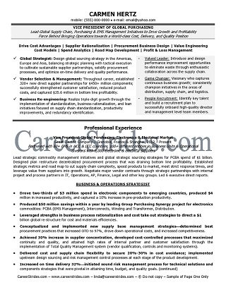 coo resume